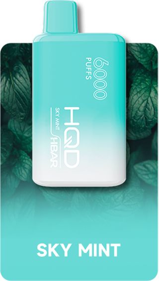 Sky Mint - HQD HBar 6000 Puffs